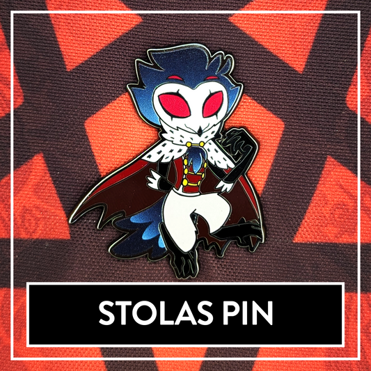 Stolas - Helluva Boss // Helluva Hotel Pin