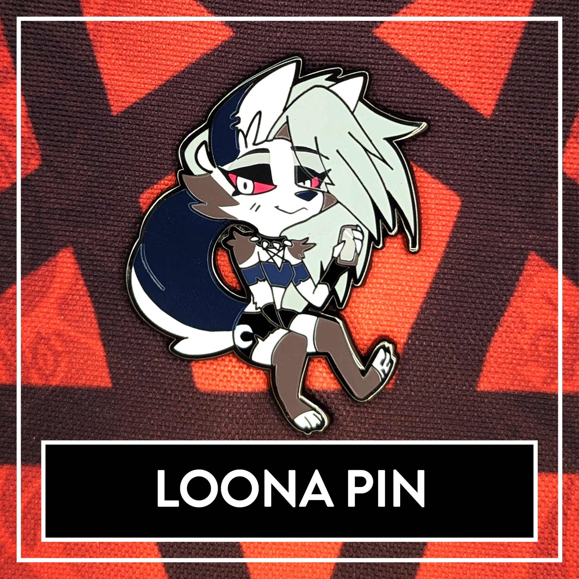 Helluva Boss Loona限定版ジャンボエナメルピン Helluva Boss: Sinsmas Loona Pin | eBay
