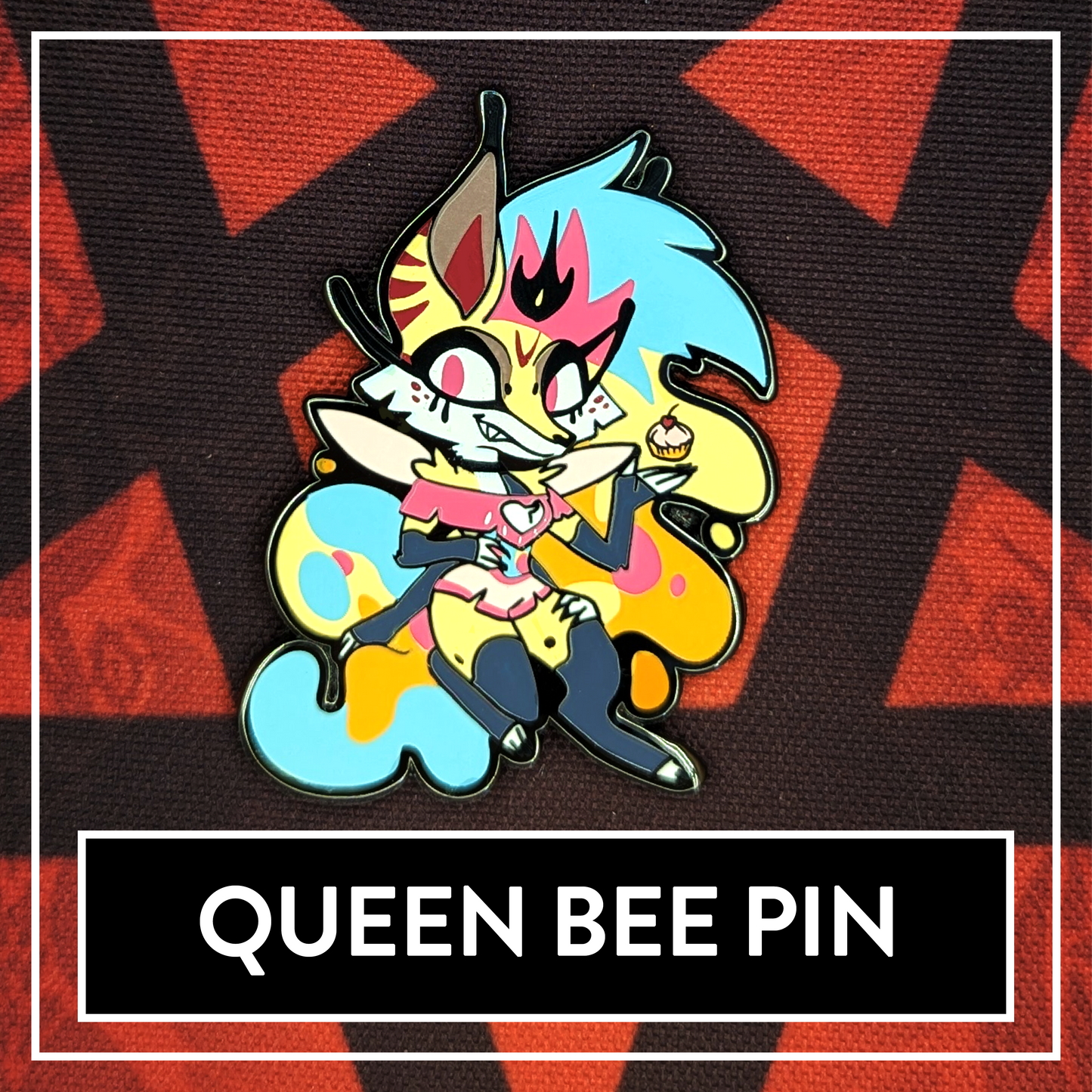 Queen Bee - Helluva Boss // Helluva Hotel Pin