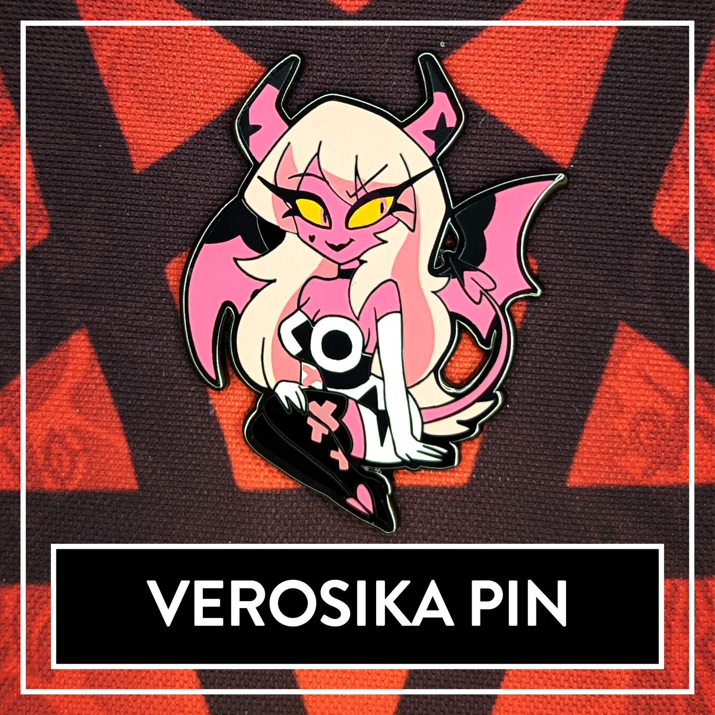 Verosika Mayday - Helluva Boss // Helluva Hotel Pin