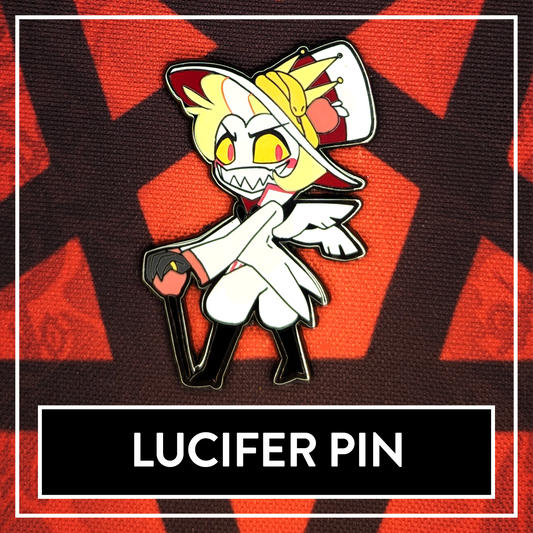 Lucifer - Hazbin Hotel // Helluva Hotel Pin