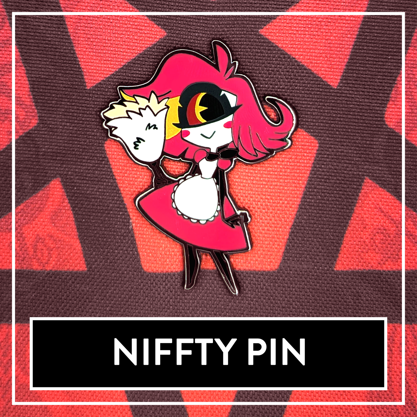 Niffty - Hazbin Hotel // Helluva Hotel Pin