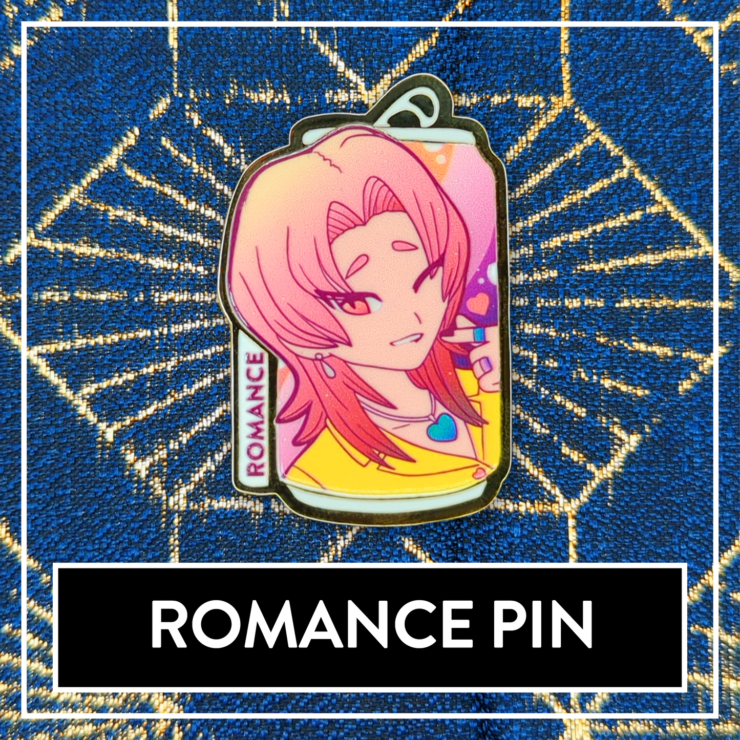 Romance Saja Boys Demon Hunters Enamel Pin - KPop Pin