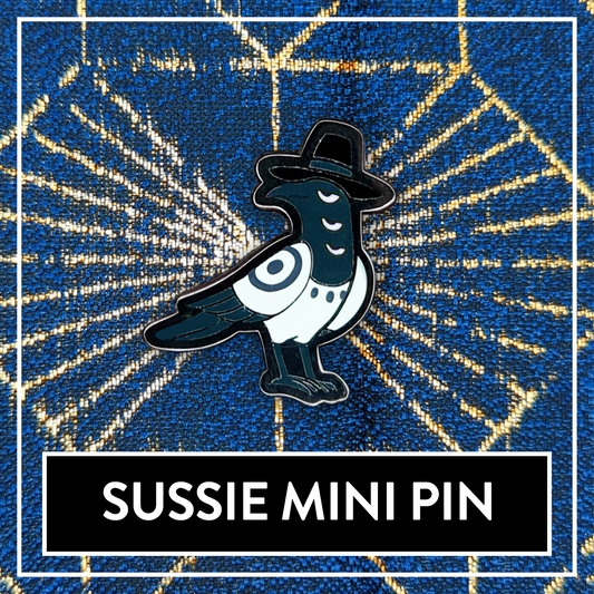 Sussie Bird Mini Pin - KPop Animal Demon Pins