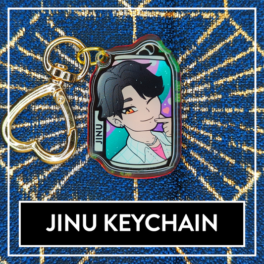 Jinu Saja Boys Demon Hunters Rainbow double-sided Acrylic Keychain - KPop Charms