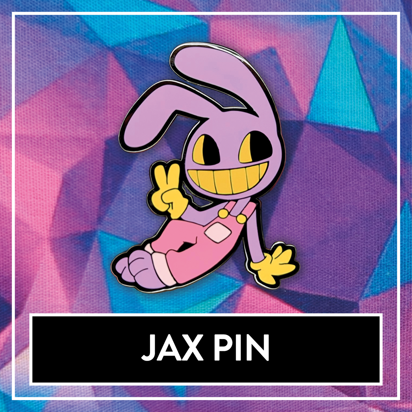 Jax The Amazing Digital Circus Enamel Pin - Circus Friends TADC pin