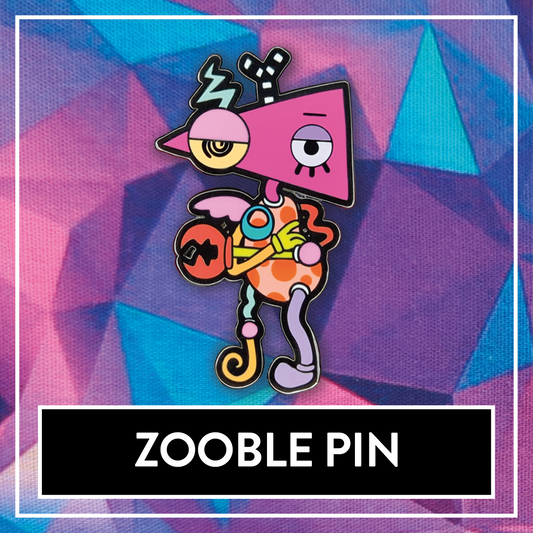 Zooble The Amazing Digital Circus Enamel Pin - Circus Friends TADC pin
