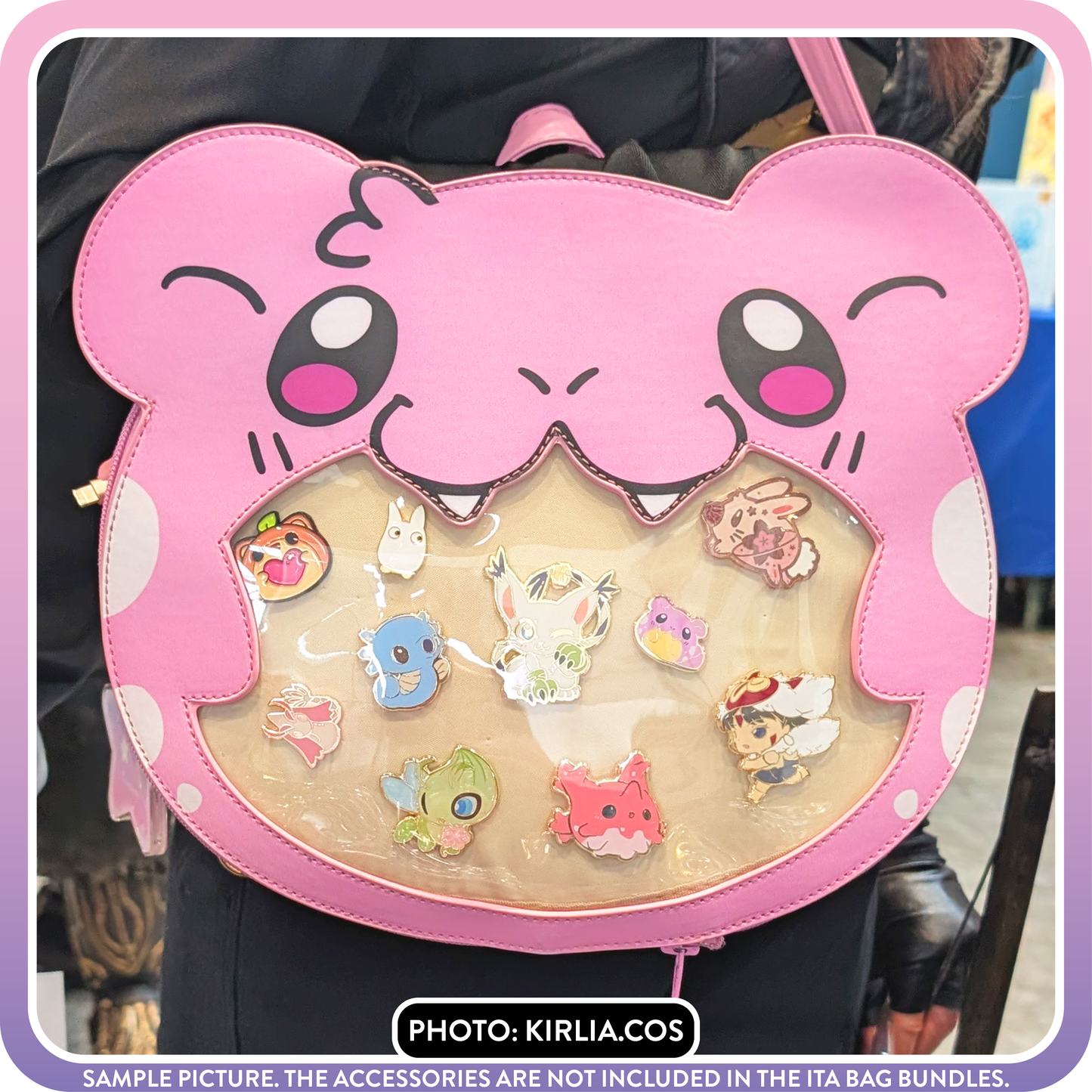 Kawaii Kompanions Ita Bag Bundle Pink Seal
