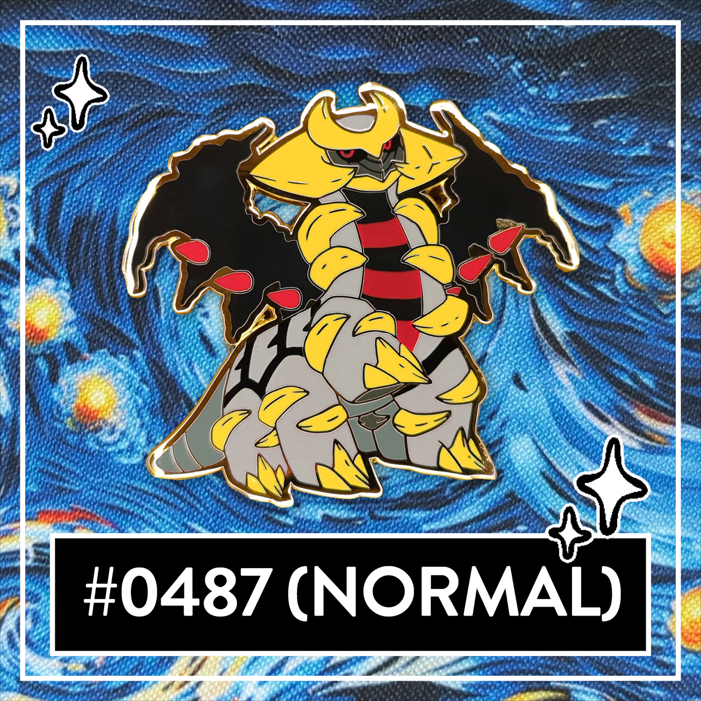 #0487 Legendary Nightmare XXL Hard Enamel Pin – May 2025 Patreon PinClub Pin