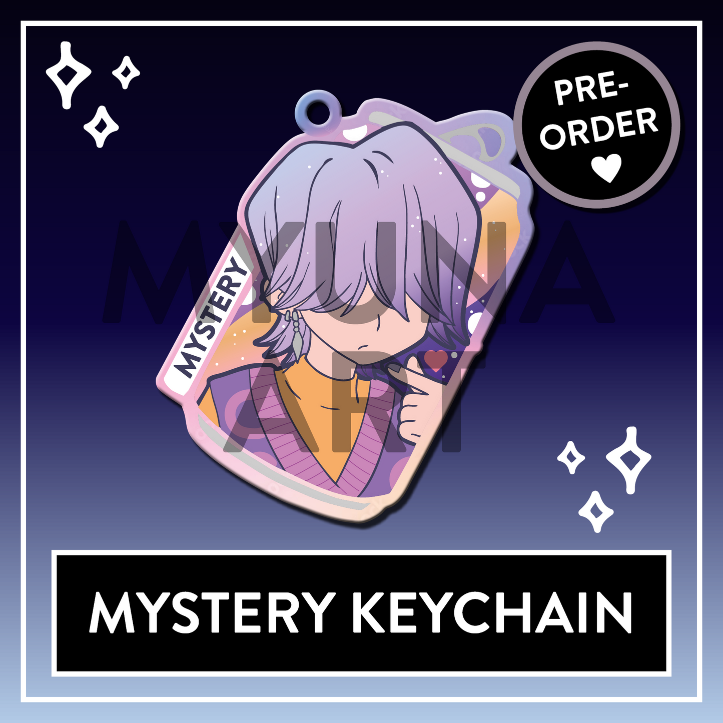 PREORDER Mystery Saja Boys Demon Hunters Rainbow double-sided Acrylic Keychain - KPop Charms