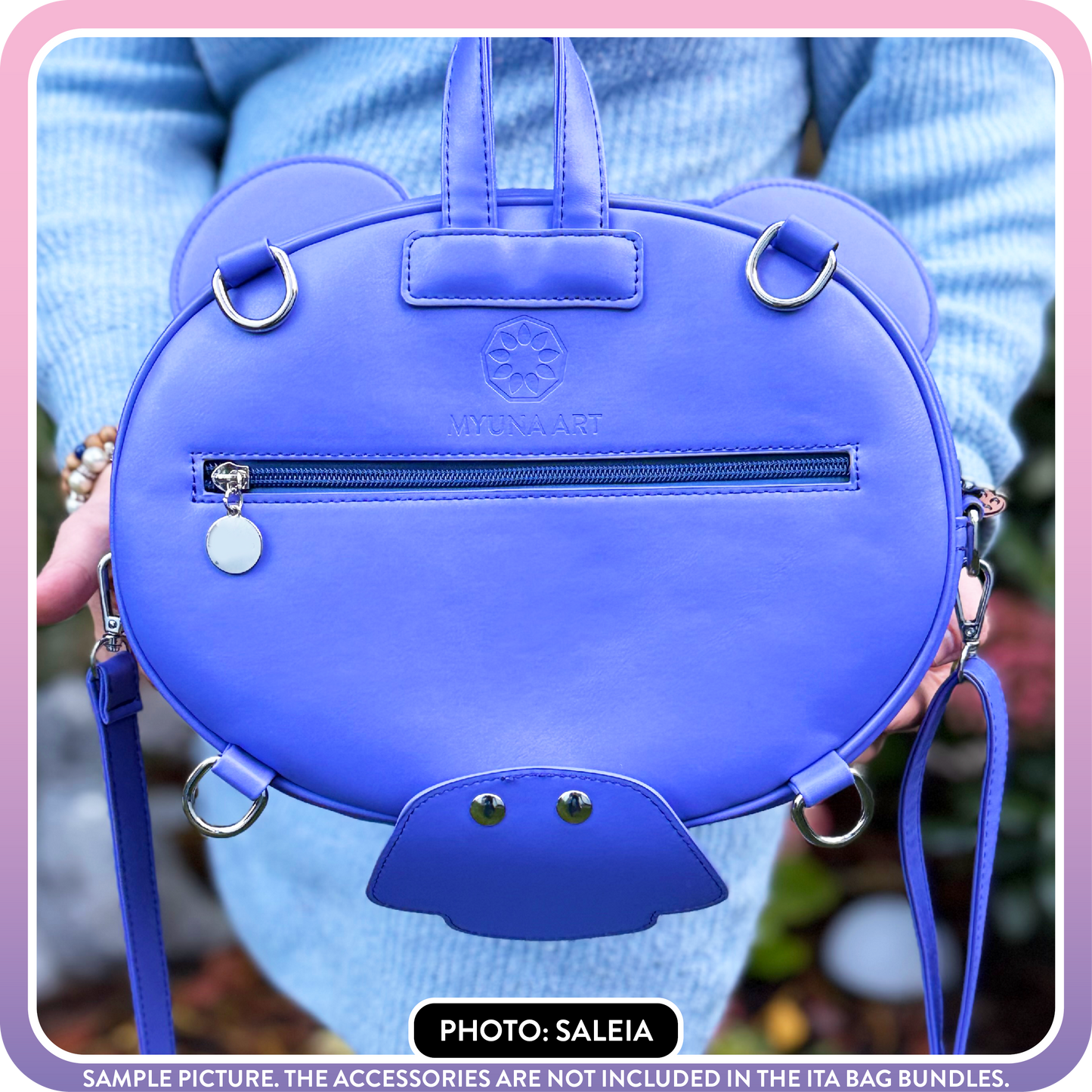 Kawaii Kompanions Ita Bag Bundle Blurple (Blue/Purple) Seal