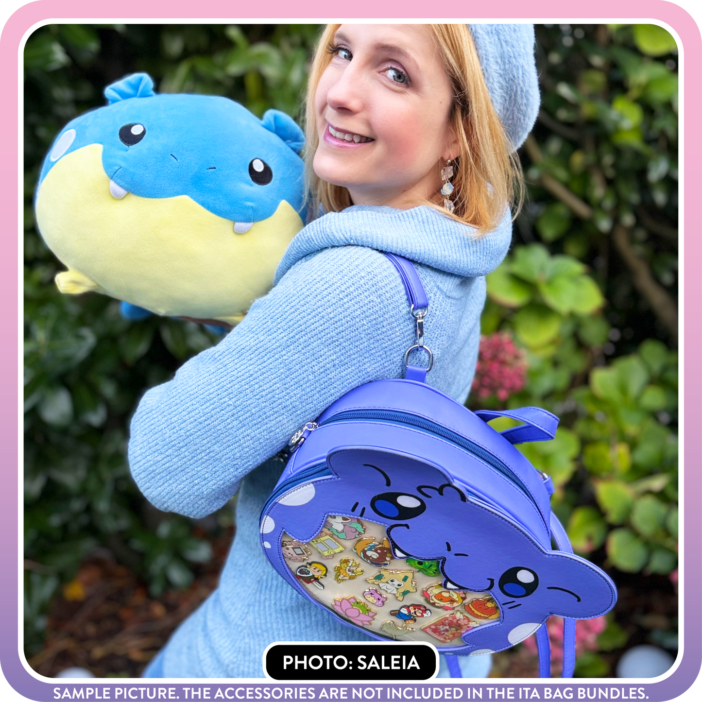 Kawaii Kompanions Ita Bag Bundle Blurple (Blue/Purple) Seal