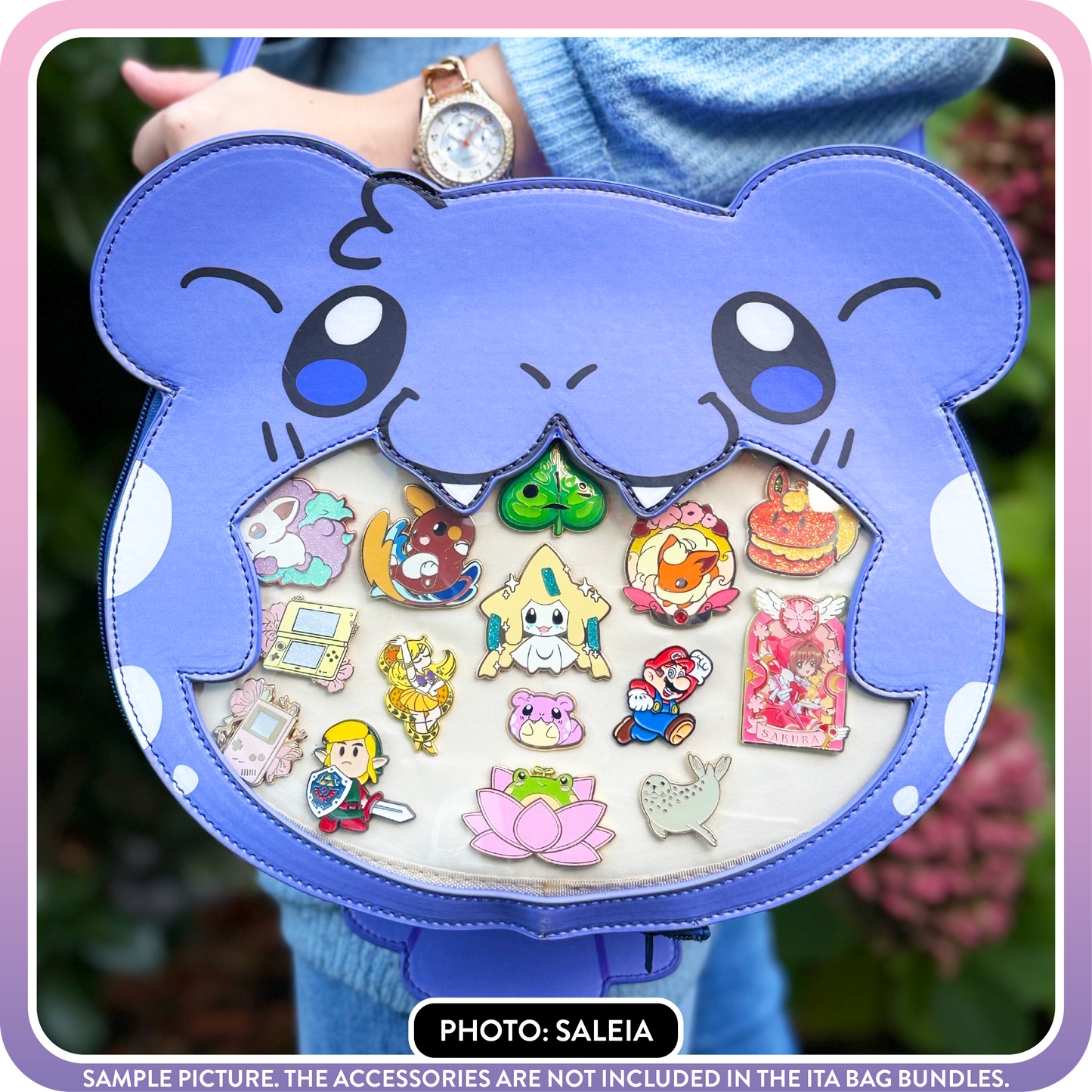 Kawaii Kompanions Ita Bag Bundle Blurple (Blue/Purple) Seal