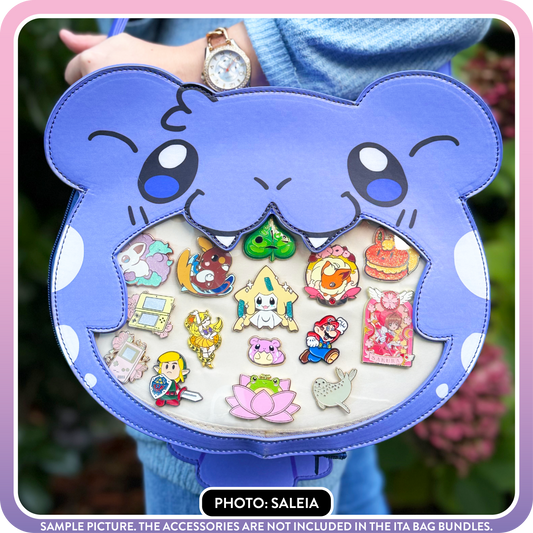 Kawaii Kompanions Ita Bag Bundle Blurple (Blue/Purple) Seal