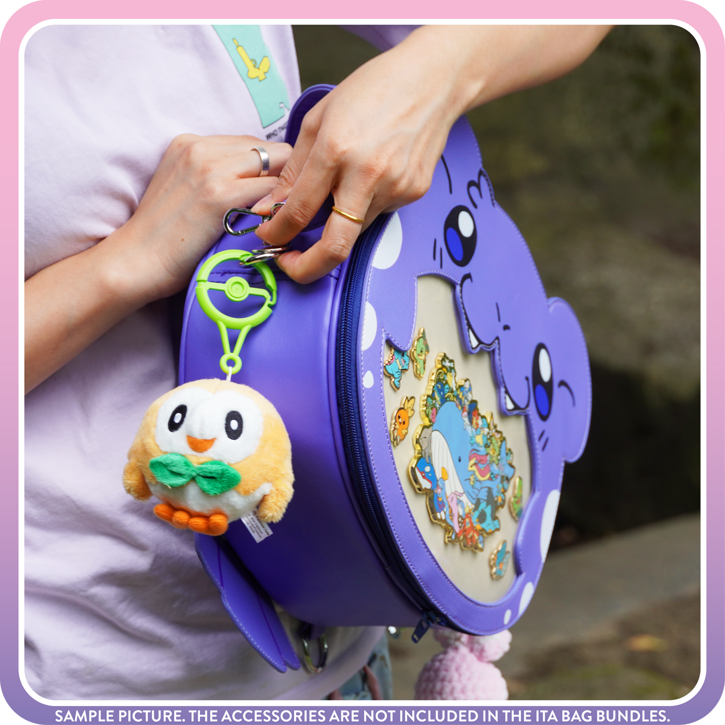 Kawaii Kompanions Ita Bag Bundle Blurple (Blue/Purple) Seal