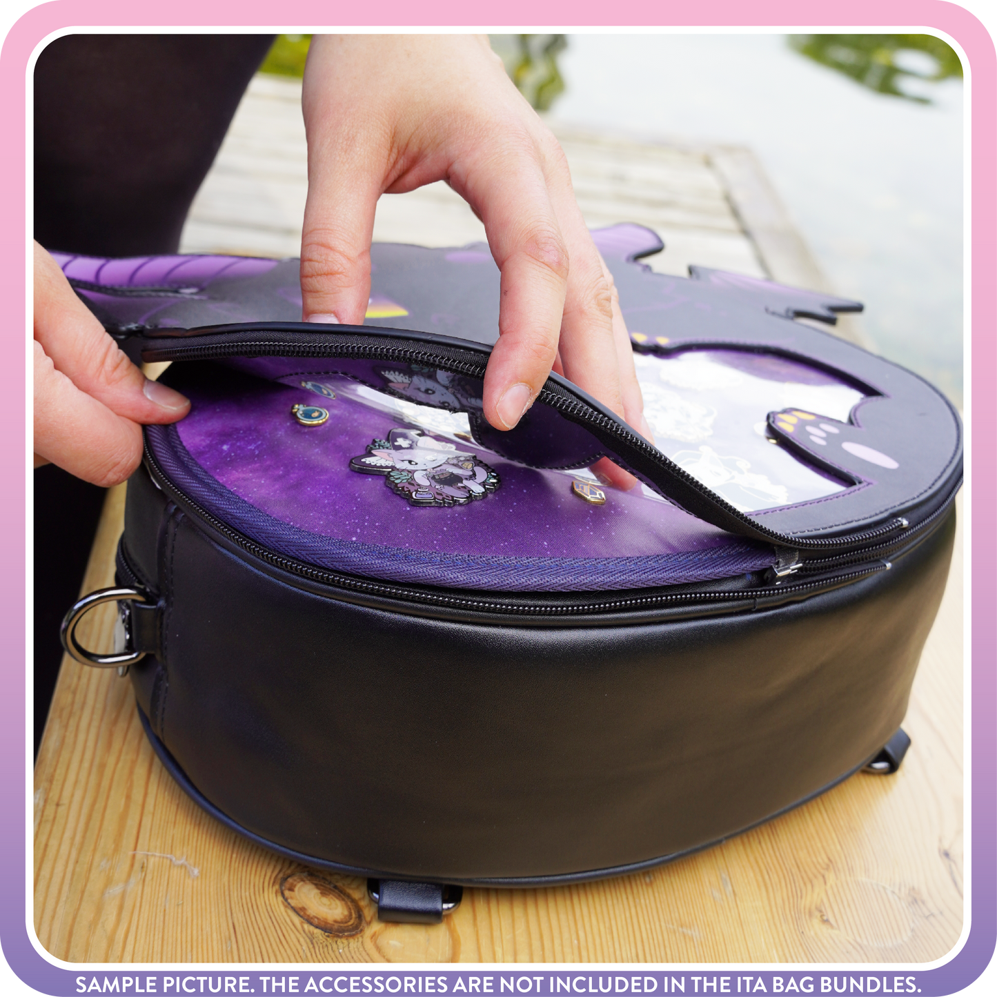 Kawaii Kompanions Ita Bag Bundle Black Dragon