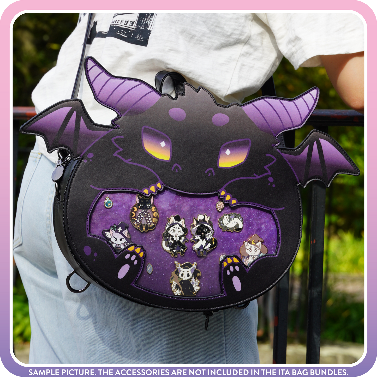 Kawaii Kompanions Ita Bag Bundle Black Dragon