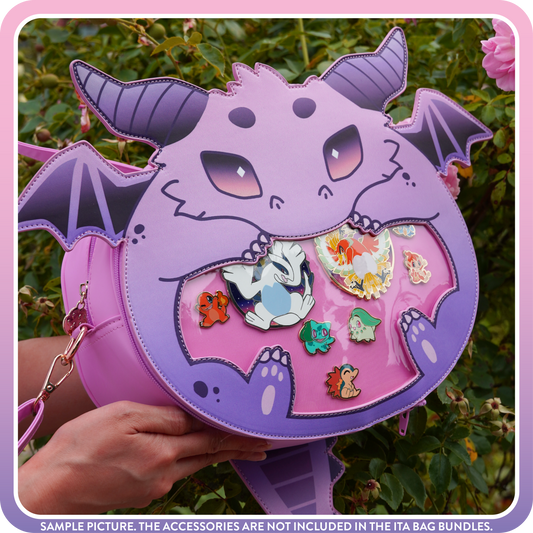 Kawaii Kompanions Ita Bag Bundle Pink Dragon