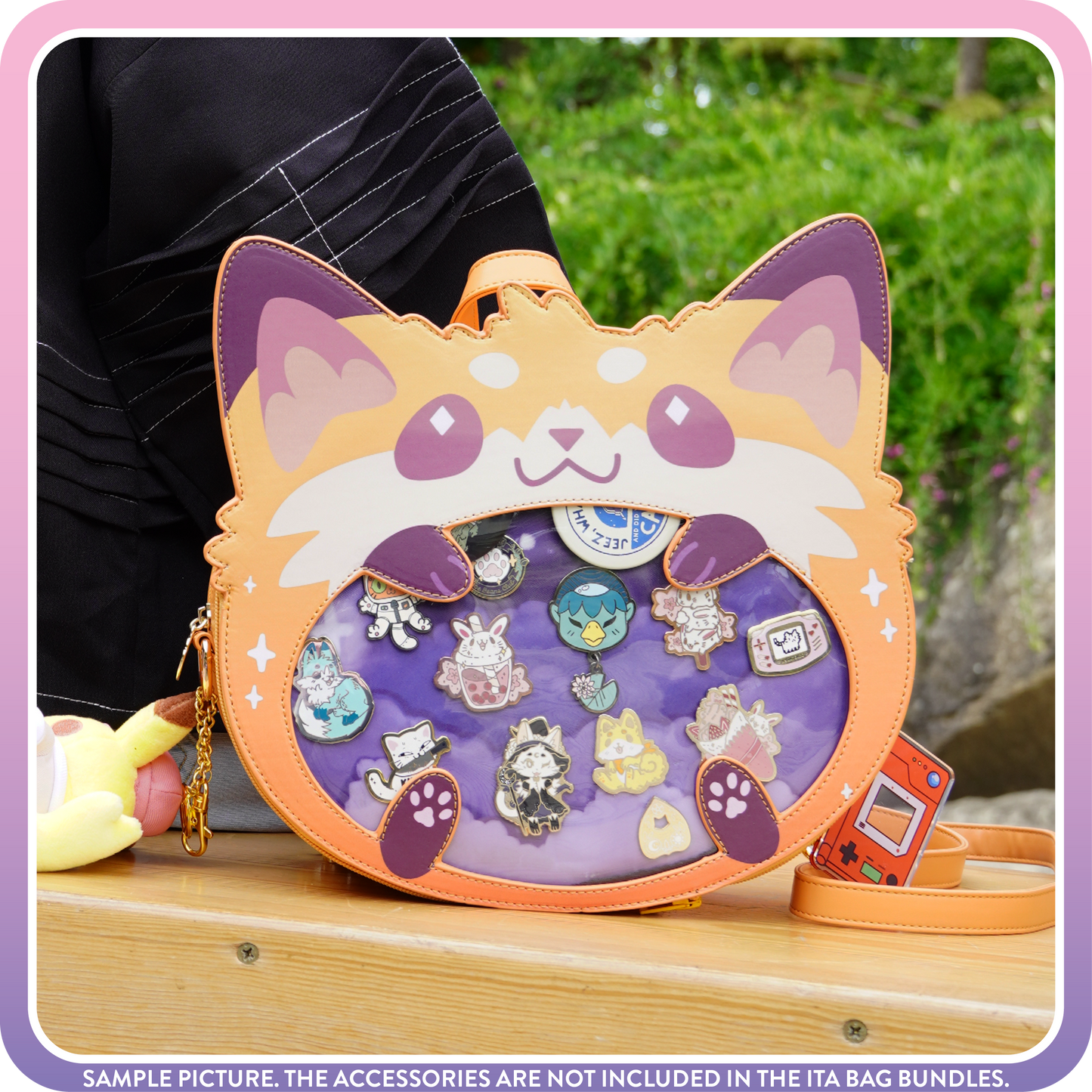 Kawaii Kompanions Ita Bag Bundle Orange Fox