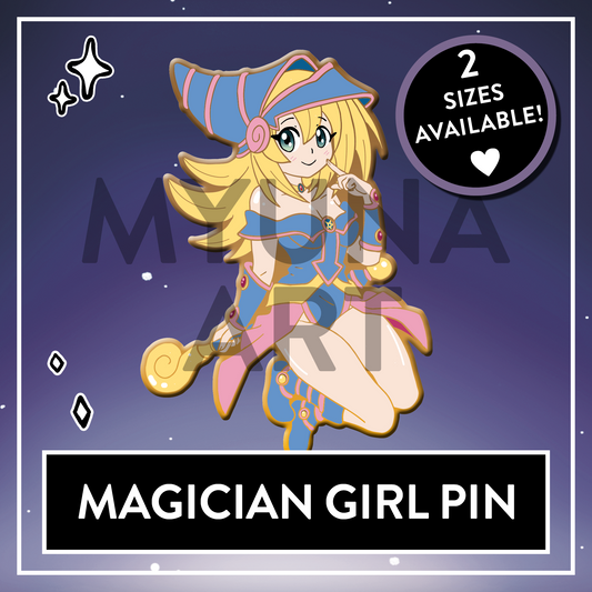 DMG Magician Girl Yugi Hard Enamel Pin