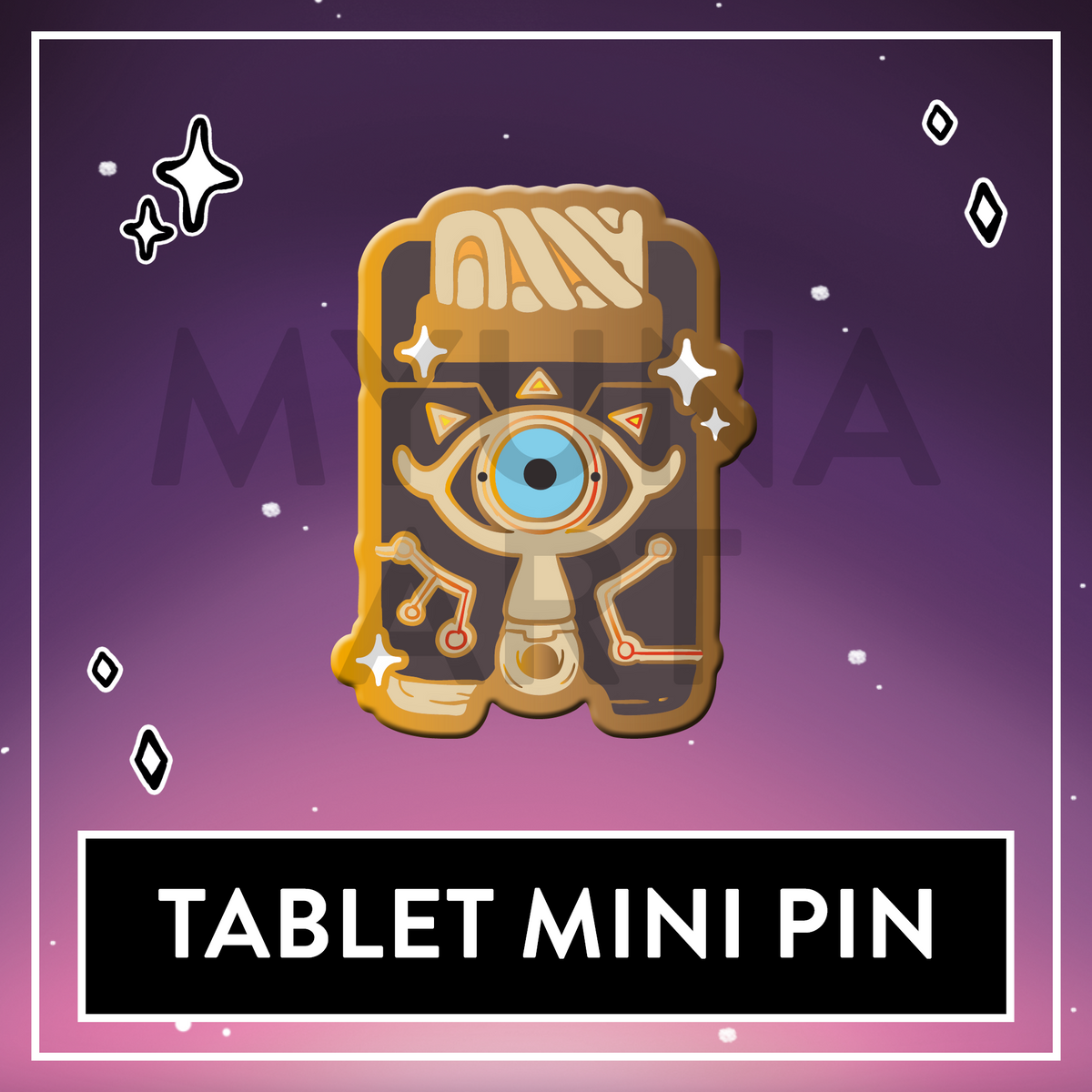 Tablet Hard Enamel Mini / Boardfiller Pin