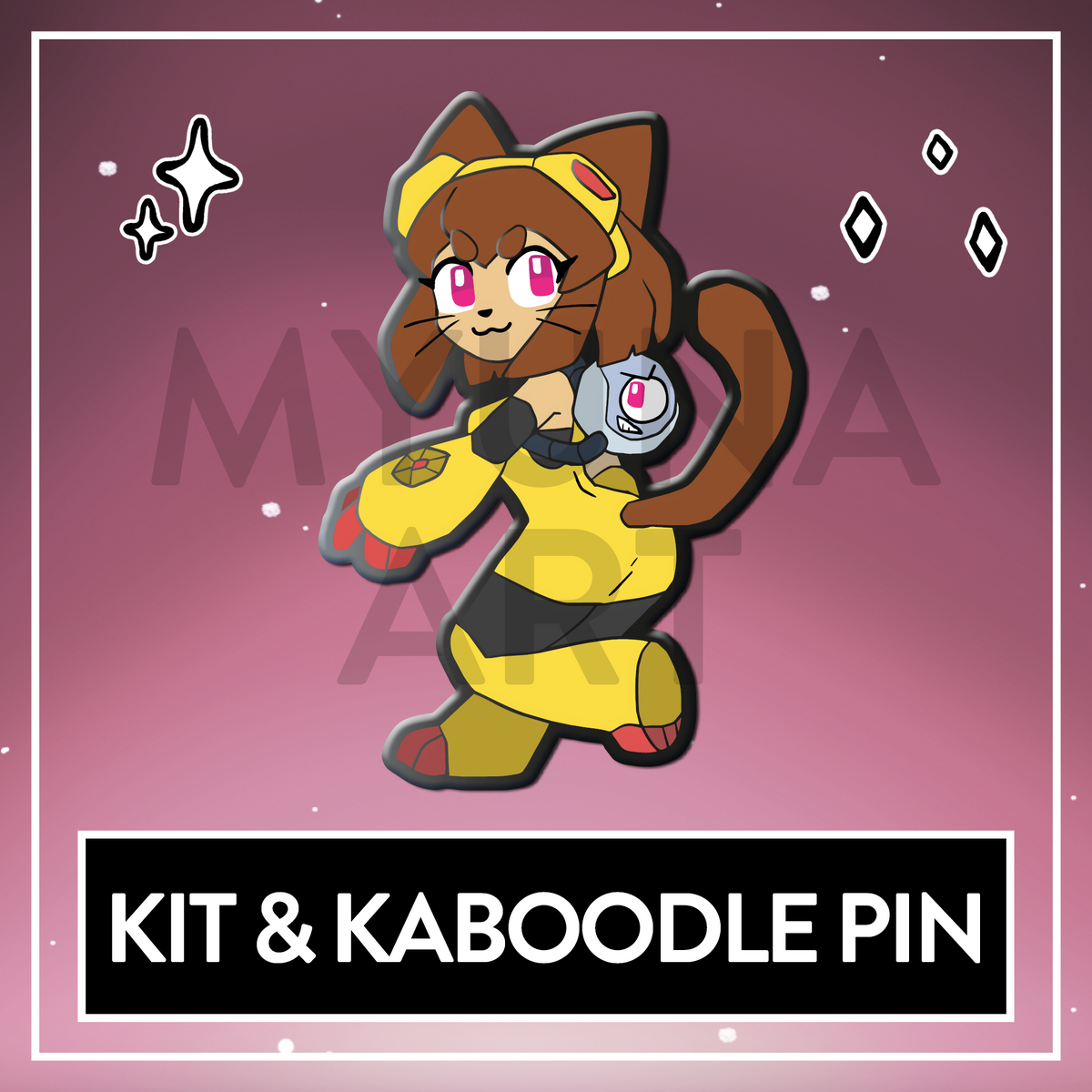 Kit & Kaboodle Gamoverse Hard Enamel Pin