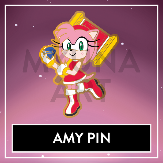 Amy Hard Enamel Pin