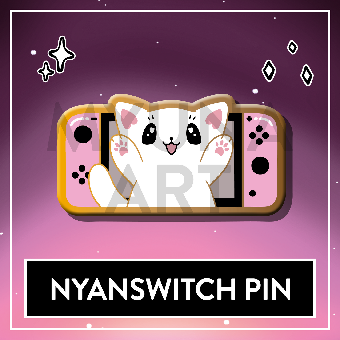 CatSwitch Hard Enamel Pin