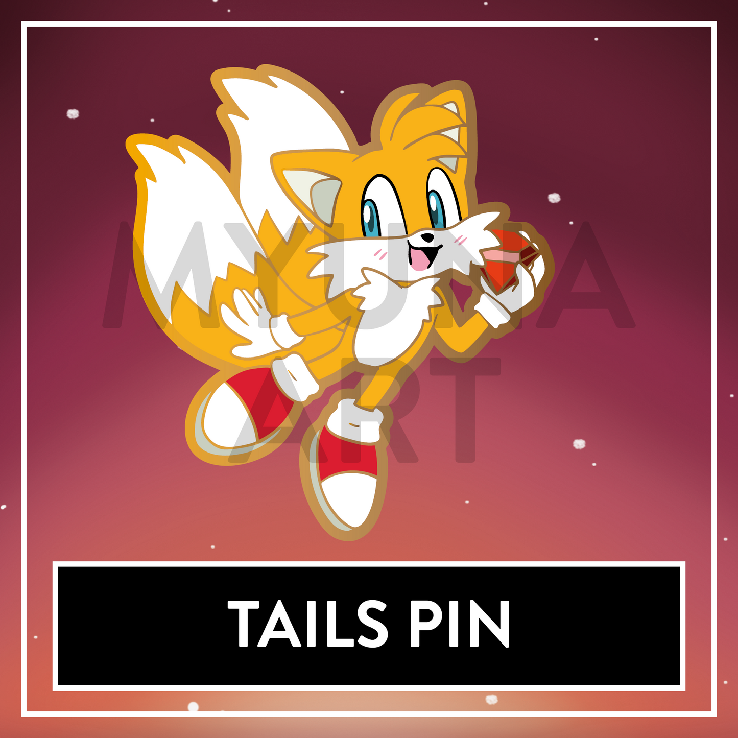 Tails Hard Enamel Pin