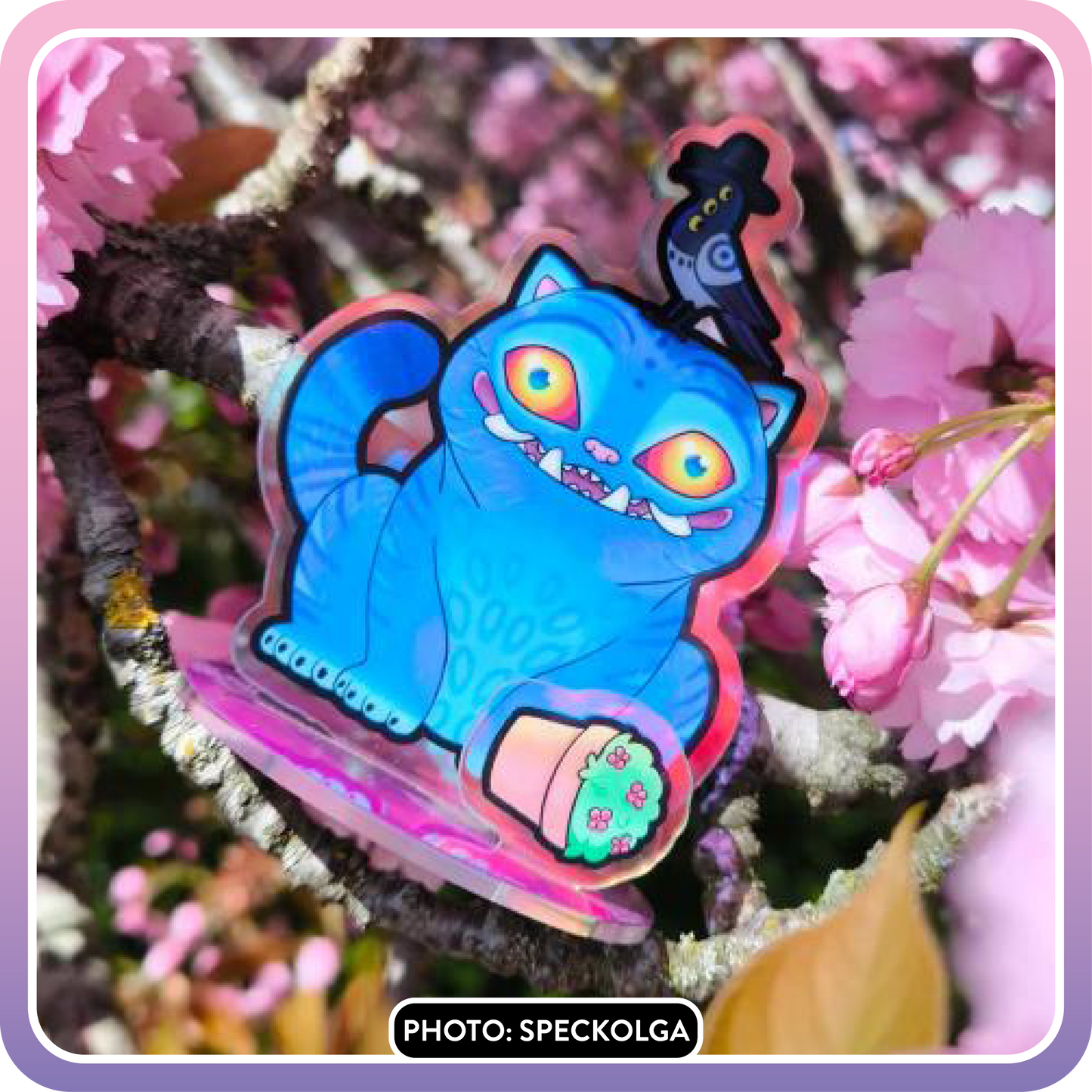 Tiger & Magpie Acrylic Standee - KPop Demon Hunters 3 parts standee