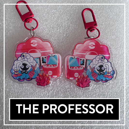 The Professor double-sided Acrylic Keychain