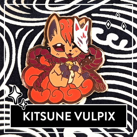 Kitsune Vulpix Pin