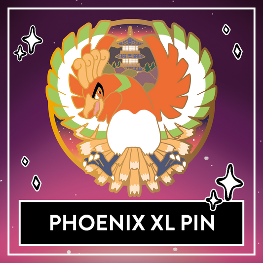 #0250 Phoenix XL Hard Enamel Pin