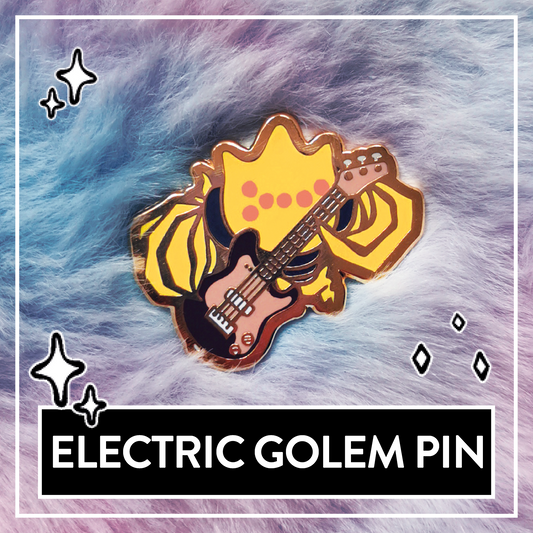 #0894 Electric Golem Mini Pin