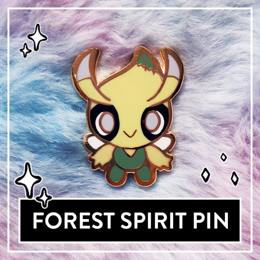 #0251 Forest Spirit Hard Enamel Mini Pin