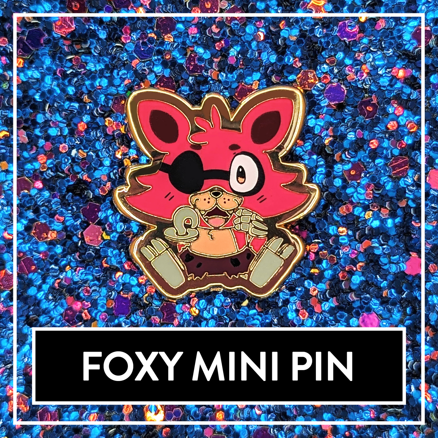 Foxy FNAF Mini Pin