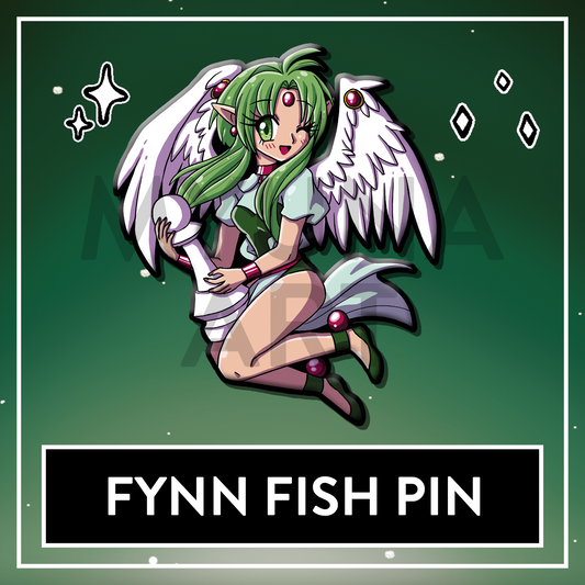 Fynn Fish Hard Enamel Pin