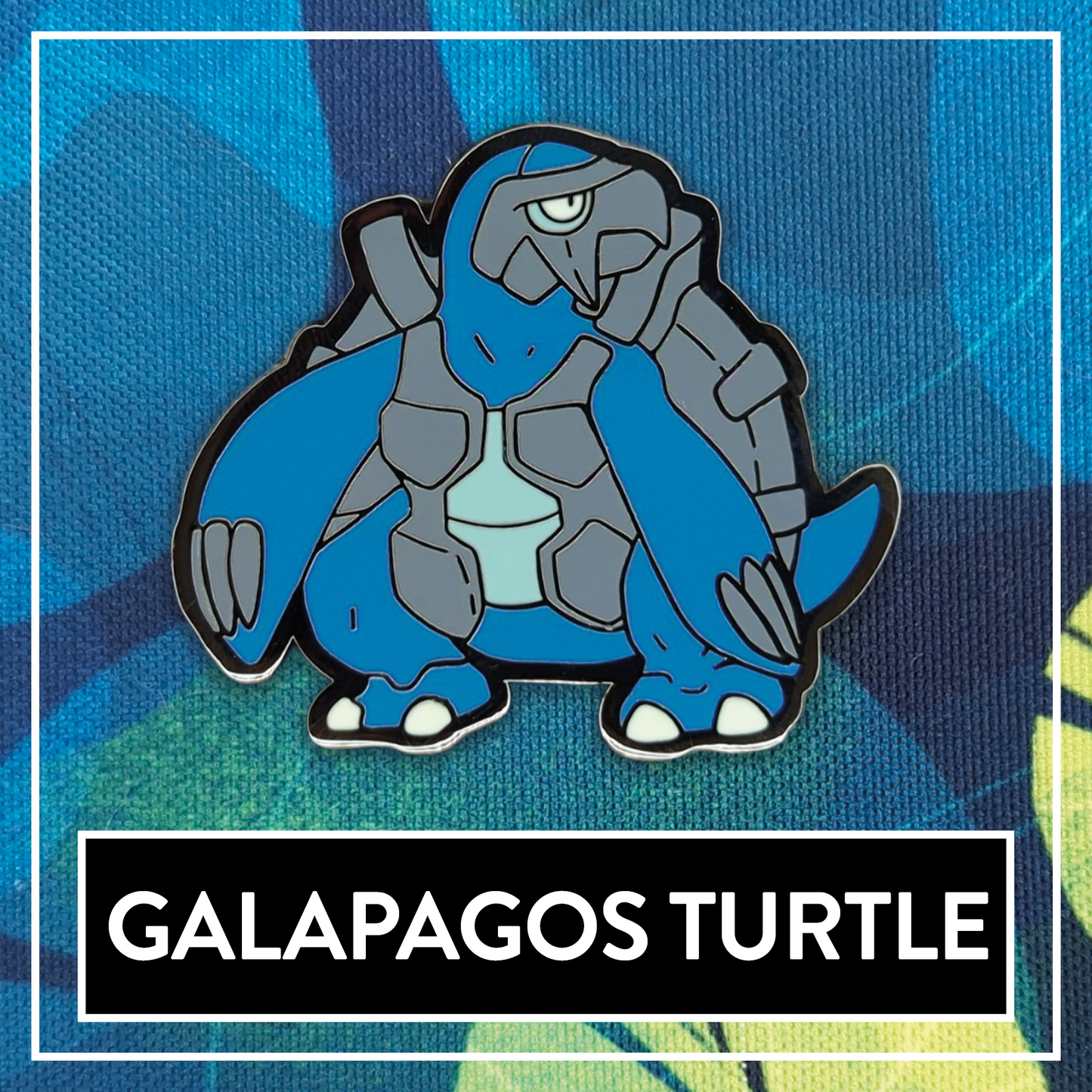 #0565 Galapagos Turtle Enamel Pin