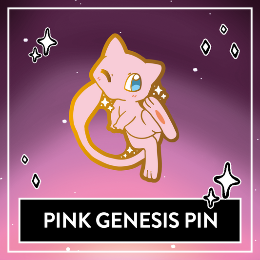 #0151 Pink Genesis Hard Enamel Pin