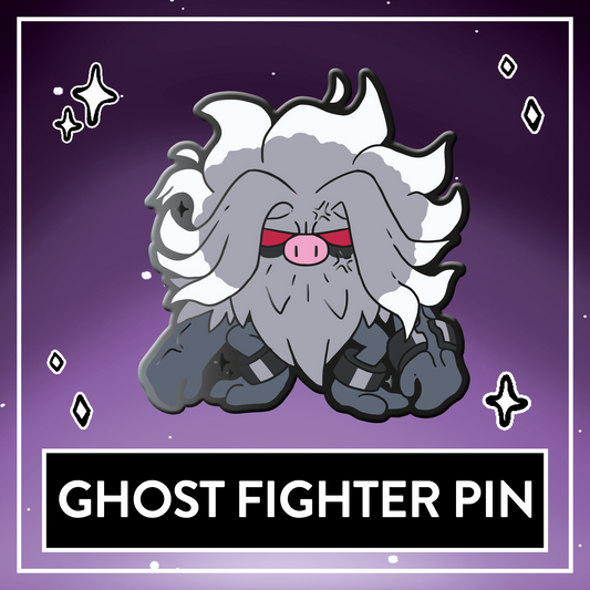 #0979 Ghost Fighter Hard Enamel Pin