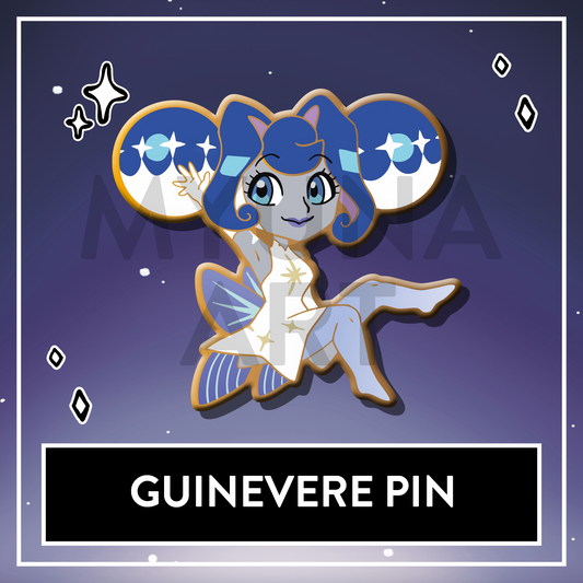 Guinevere Hard Enamel Pin