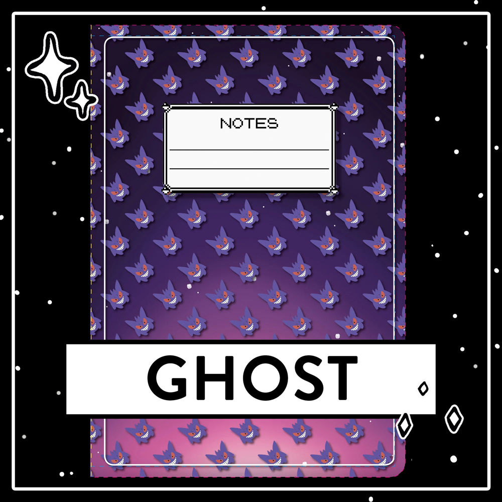 Cute Notebooks in 5 different designs