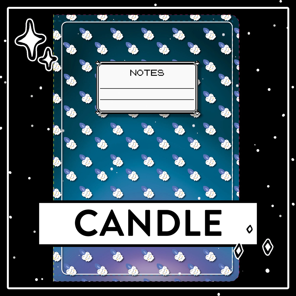 Cute Notebooks in 5 different designs