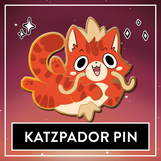 Katzpador Official FeineKatze x Myuna Art Enamel Pin
