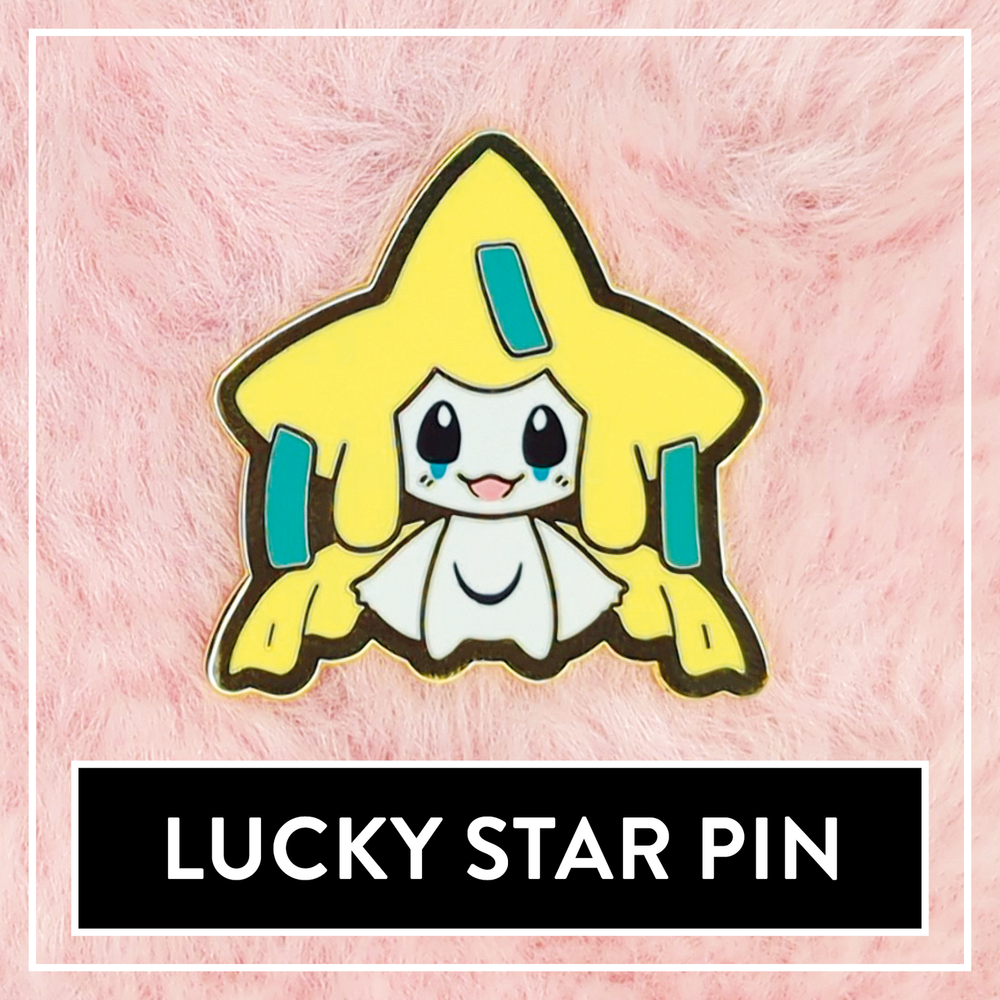 #0385 Lucky Star Mini Hard Enamel Pin
