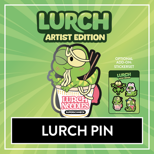 Lurch Official GRNK Shop x Myuna Art Enamel Pin