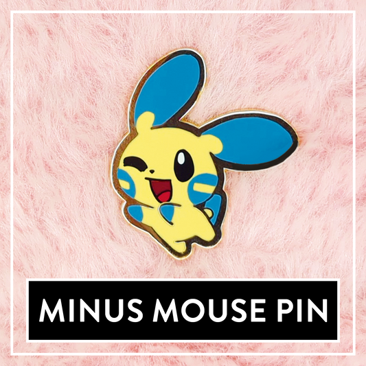 #0312 Minus Mouse Mini Hard Enamel Pin