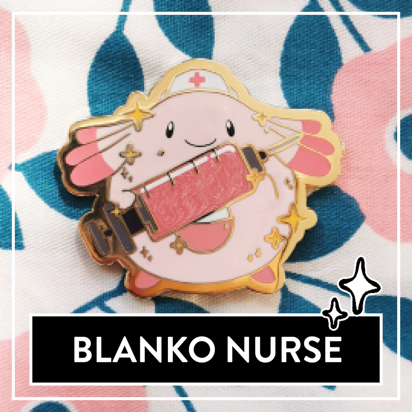 #0113 BLANKO Nurse Hard Enamel Pin