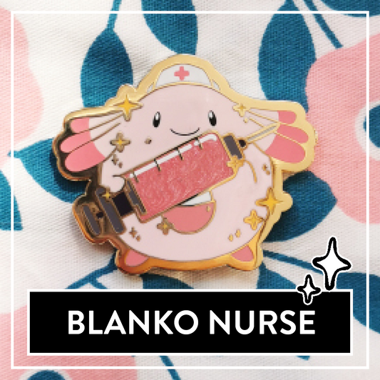 #0113 BLANKO Nurse Hard Enamel Pin