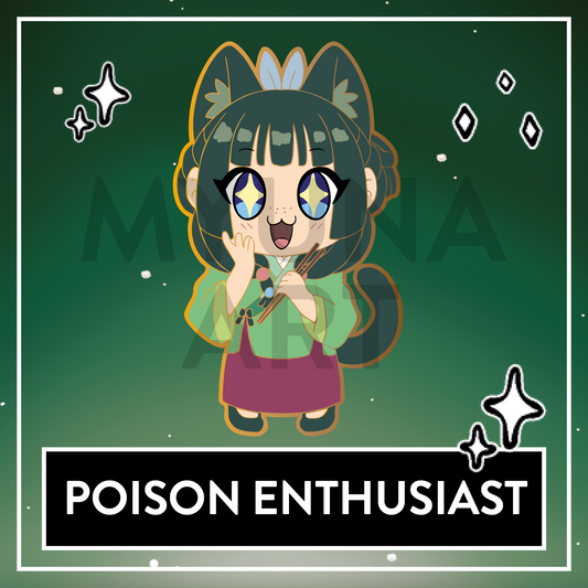 Poison Enthusiast Apothecary Hard Enamel Pin